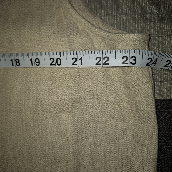 NWT David Brooks 2 Piece Linen Blend Paisley Leaf Print Cardigan & Top Size XL - Picture 11 of 14